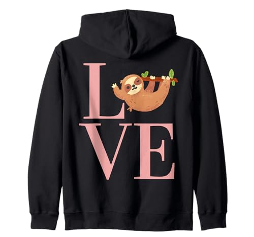 Süßes Faultier für Jungen und Mädchen, Kleinkinder, die Faultiere lieben Kapuzenjacke Süßes Faultier für Jungen und Mädchen, Kleinkinder, die Faultiere lieben Kapuzenjacke von I Love My Jungle Animals for Animal loving kids