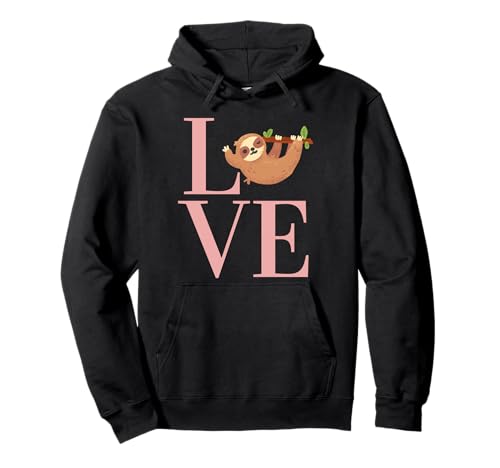 Süßes Faultier für Jungen und Mädchen, Kleinkinder, die Faultiere lieben Pullover Hoodie Süßes Faultier für Jungen und Mädchen, Kleinkinder, die Faultiere lieben Pullover Hoodie von I Love My Jungle Animals for Animal loving kids