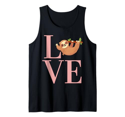 Süßes Faultier für Jungen und Mädchen, Kleinkinder, die Faultiere lieben Tank Top Süßes Faultier für Jungen und Mädchen, Kleinkinder, die Faultiere lieben Tank Top von I Love My Jungle Animals for Animal loving kids