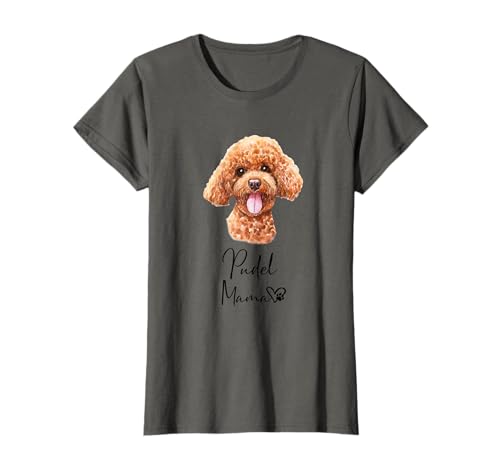 Pudel Mama Hundemama Hund Frauchen Haustier Geschenk T-Shirt von I Love My Pudel Geschenke Shirts & Outfits