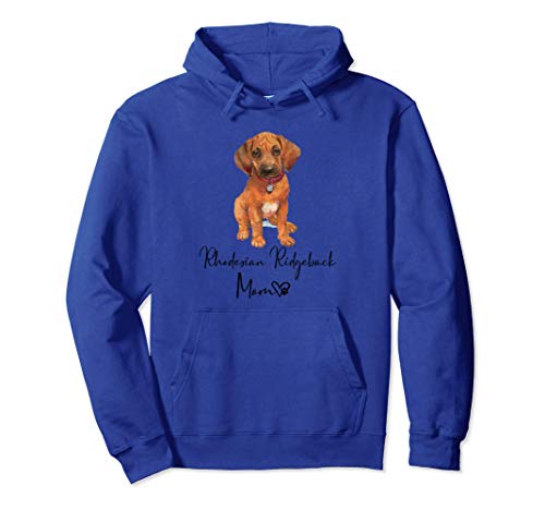 RHODESIAN RIDGEBACK MOM Mama Hund RIDGEBACK Welpen Frauchen Pullover Hoodie von I Love My RHODESIAN RIDGEBACK Geschenke & Shirts