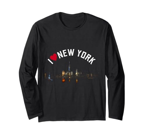 I Red Heart Love New York City NYC Ich Liebe NY Herren Damen Kinder Langarmshirt I Red Heart Love New York City NYC Ich Liebe NY Herren Damen Kinder Langarmshirt von I Love NY New York City I Love NY Men Women Kids