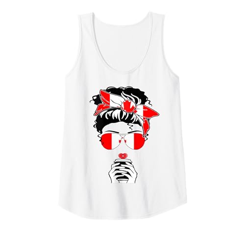 Damen Coole kanadische Kaffeetasse Mama Mama Mädchen Tante Kanada Flagge Grafik Tank Top von I Love Ottawa Happy Canada Day Canada Thanksgiving