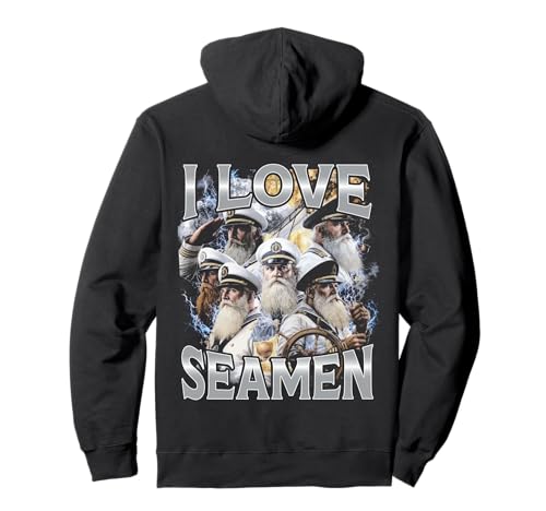 Ich Liebe Seamen Lustiger Bootleg Girls Trip 2026 Pullover Hoodie von I Love Seamen Funny Bootleg Girls Trip 2026