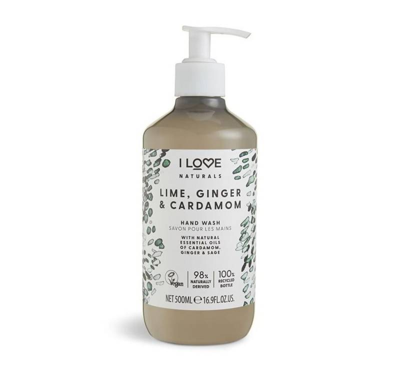 I Love... Körperpflegemittel Lime, Ginger & Cardamon Naturals Hand Wash 500ml I Love... Körperpflegemittel Lime, Ginger & Cardamon Naturals Hand Wash 500ml von I Love...