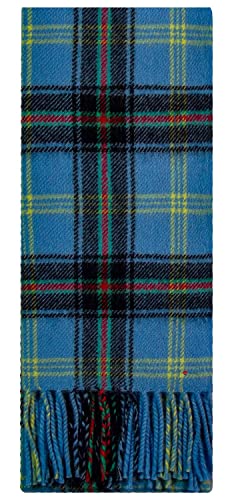 I LUV LTD Bell of the Borders Modern Tartan 100% Lammwolle Schal Hergestellt in Schottland von I LUV LTD