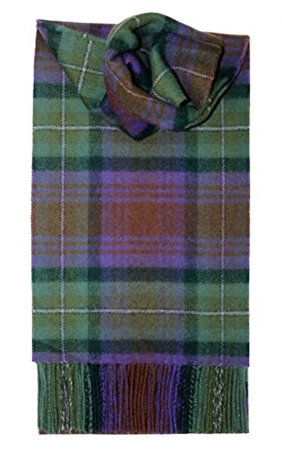 I Luv LTD Isle Of Skye Tartan Schal Lambswool von I LUV LTD