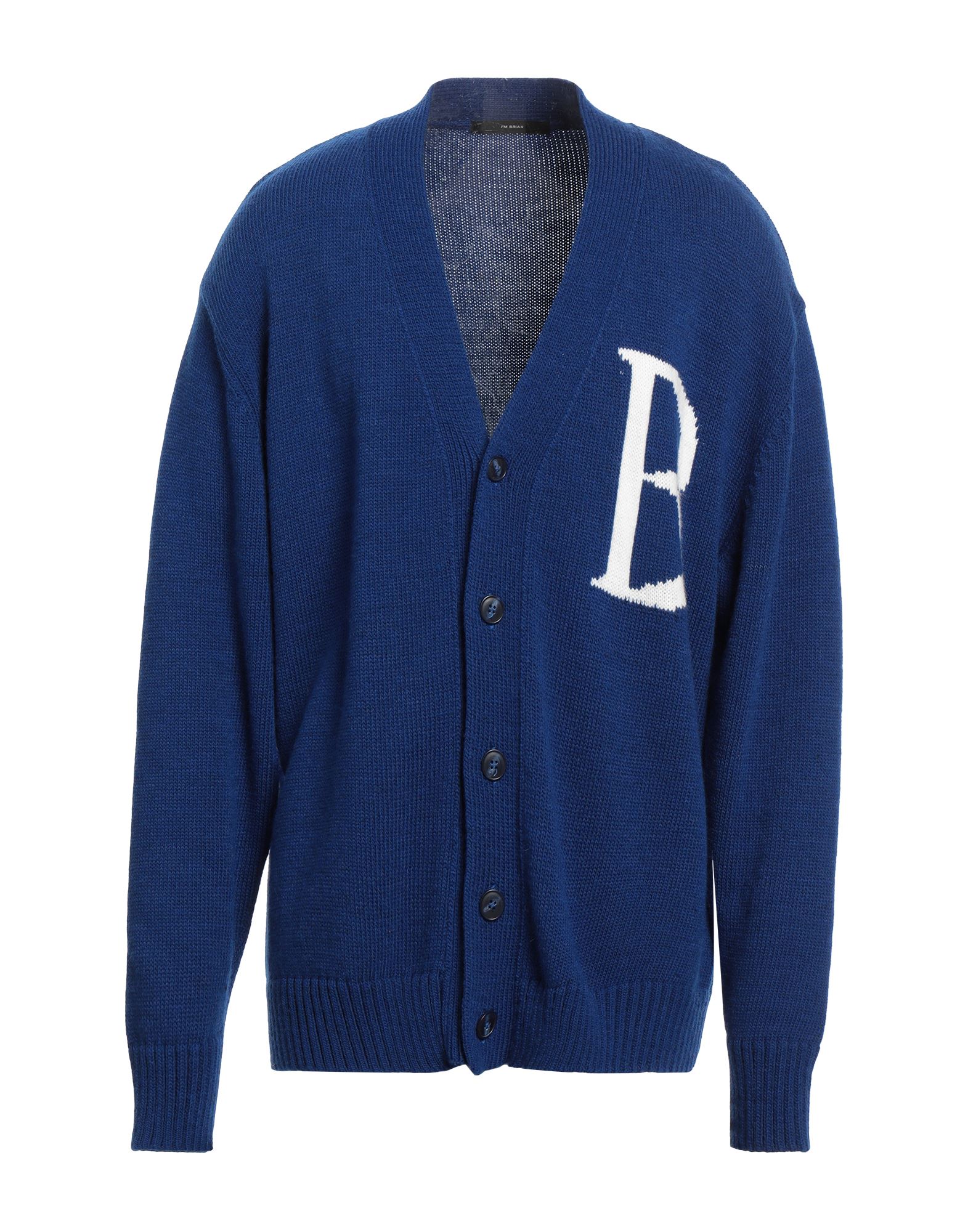 I'M BRIAN Strickjacke Herren Blau I'M BRIAN Strickjacke Herren Blau von I'M BRIAN