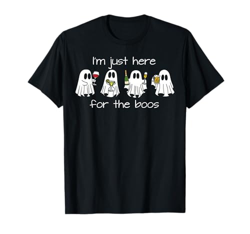 I'm Just Here for The Boos Lustiger Halloween-Geist für Herren und Damen T-Shirt I'm Just Here for The Boos Lustiger Halloween-Geist für Herren und Damen T-Shirt von I'M Just Here For The Boos Funny Halloween Ghost