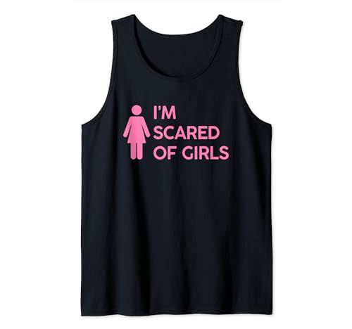 I’M SCARED OF GIRLS X Only Love Date Fans Hot Girl Symbol Tank Top von I’M SCARED OF GIRLS X I’M SCARED OF BOYS - Partner