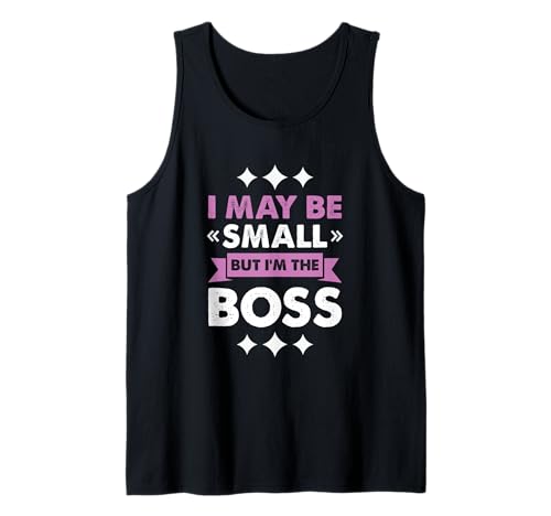 Boss Girl Baby Kids Funny I May Be Small But I'm The Boss Tank Top Boss Girl Baby Kids Funny I May Be Small But I'm The Boss Tank Top von I May Be Small But I’m The Boss Gift