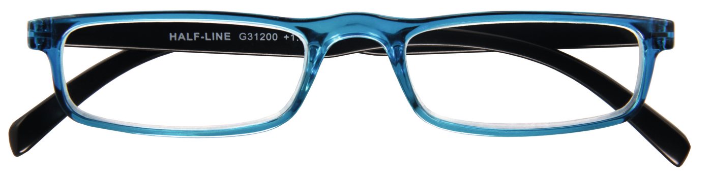I NEED YOU - HAMBURG READERS Lesebrille Half-Line, Federscharnier von I NEED YOU - HAMBURG READERS