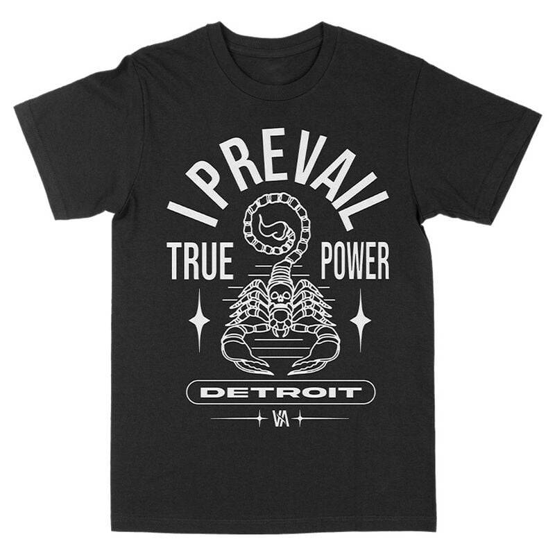 I Prevail T-Shirt - True Power Scorpion - S bis XXL - für Männer - Größe XL - schwarz  - Lizenziertes Merchandise! von I Prevail
