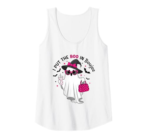 Damen I Put The Boo in Boujee Tank Top Damen I Put The Boo in Boujee Tank Top von I Put The Boo in Boujee Funny Saying Halloween