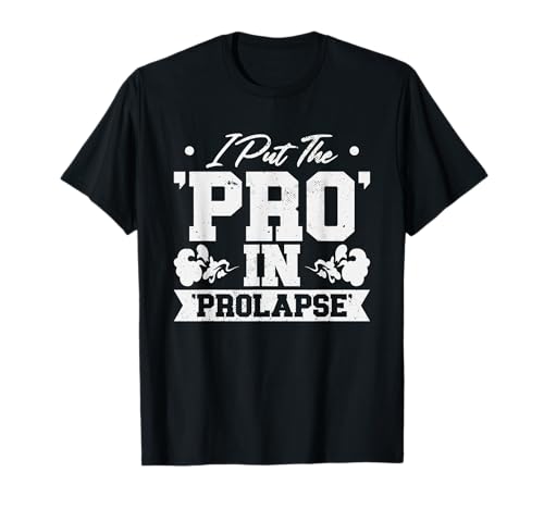 Dad Jokes Furz Furzen Crop Duster Dad Wortspiel Humor T-Shirt von I Put The 'Pro' In 'Prolapse'