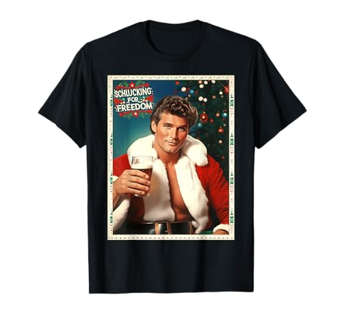 I’VE BEEN SCHLUCKING FOR FREEDOM X XMAS Christmas Beer Boy T-Shirt von I’VE BEEN SCHLUCKING FOR FREEDOM. Bier Weihnachten