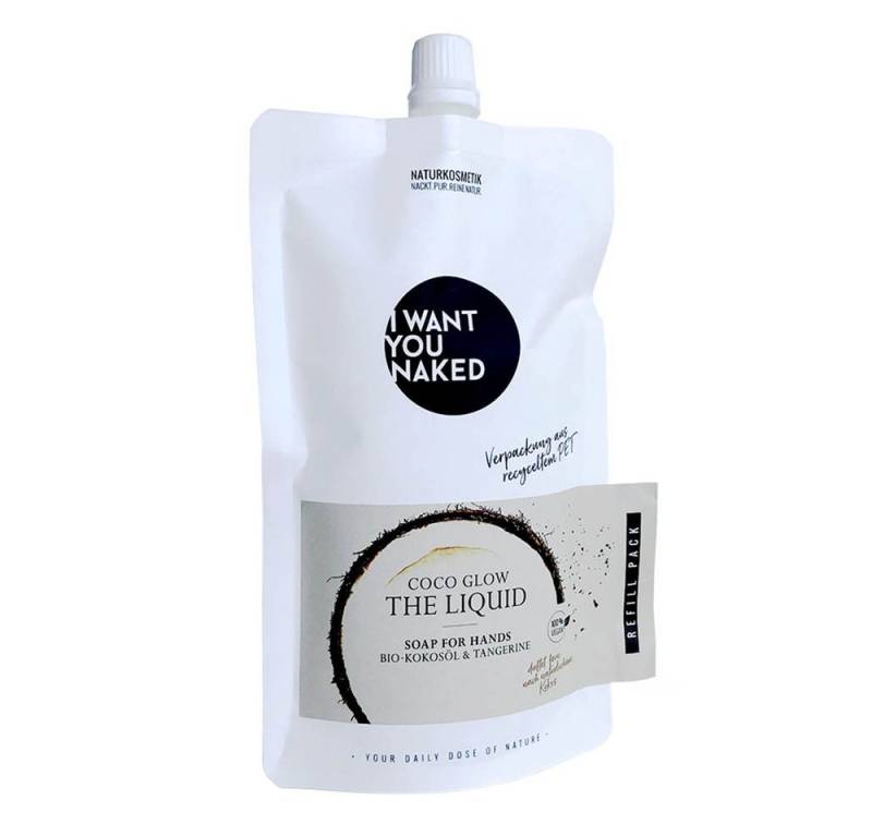 I WANT YOU NAKED Handseife Coco Glow Kokosöl & Tangerine - Hand Wash Refill 250ml I WANT YOU NAKED Handseife Coco Glow Kokosöl & Tangerine - Hand Wash Refill 250ml von I WANT YOU NAKED