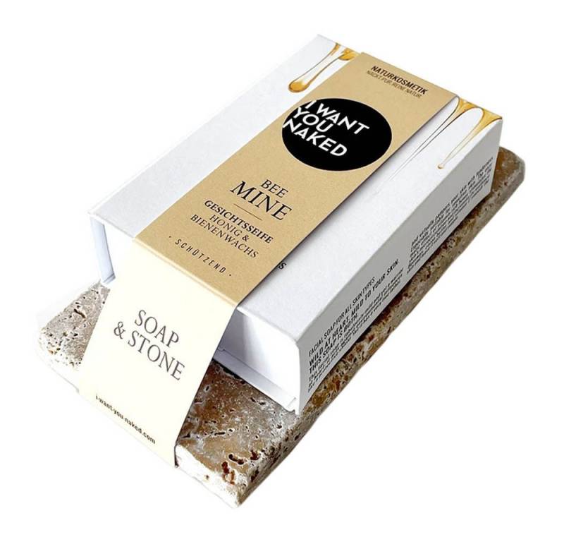 I WANT YOU NAKED Seifen-Set Soap & Stone - Set Bee Mine von I WANT YOU NAKED