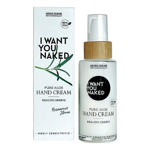 I Want You Naked, Handcreme Healing Greens, Rosmarin & Zitrone, 50ml (10) von I WANT YOU NAKED