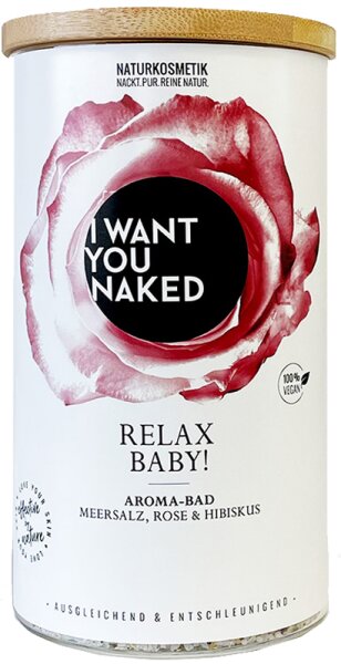 I Want You Naked Aroma-Bad Rose & Hibiskus 620 g von I Want You Naked