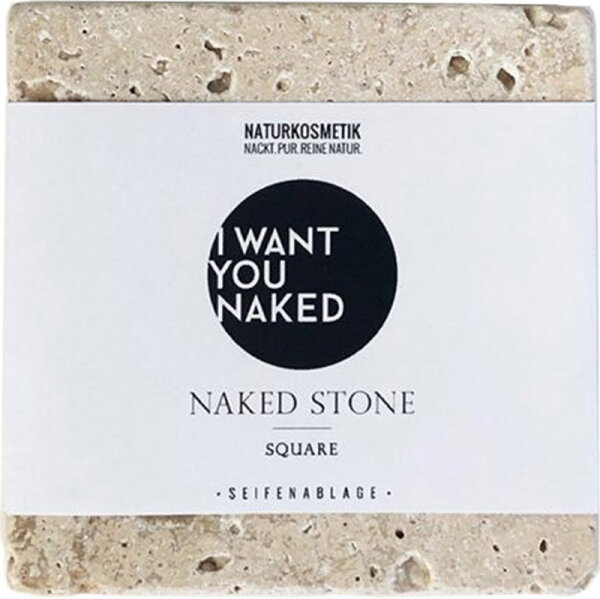 I Want You Naked Naked Stone "Square" Seifenablage 1 Stk. I Want You Naked Naked Stone "Square" Seifenablage 1 Stk. von I Want You Naked