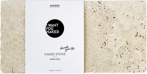 I Want You Naked Naked Stone "Super Size" Seifenablage 1 Stk. von I Want You Naked