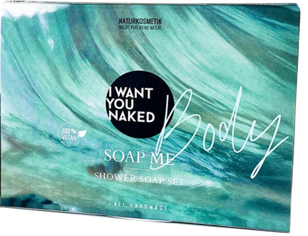 I Want You Naked Soap Me - Body Shower Soap Set 3 x 33 g von I Want You Naked