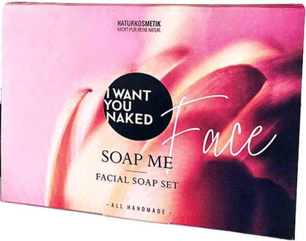 I Want You Naked Soap Me - Facial Soap Set 3 x 33 g I Want You Naked Soap Me - Facial Soap Set 3 x 33 g von I Want You Naked