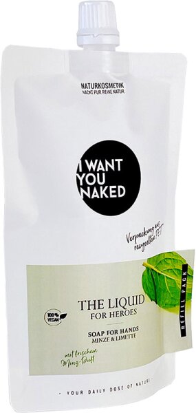 I Want You Naked THE LIQUID For Heroes Hand Wash REFILL 250 ml von I Want You Naked