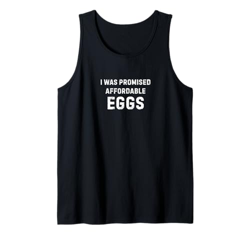 Herren Economic Humor Co. Tank Top Herren Economic Humor Co. Tank Top von I Was Promised Affordable Eggs Funny Political