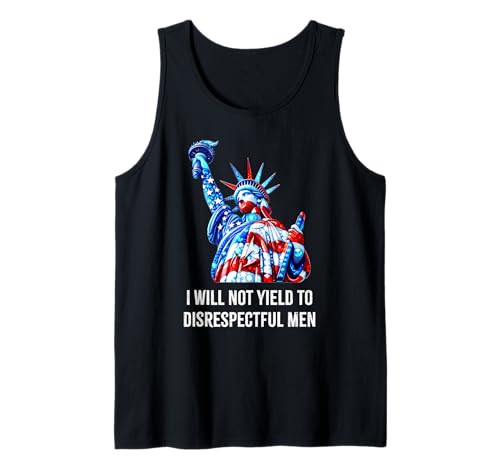 Freiheitsstatue AOC I Will Not Yield To Disrespectful Men Tank Top Freiheitsstatue AOC I Will Not Yield To Disrespectful Men Tank Top von I Will Not Yield To Disrespectful Men Statement
