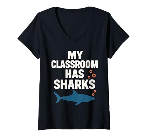 Damen Tauchlehrer Dive Crew Pride Teach Underwater Since T-Shirt mit V-Ausschnitt von I Yell Underwater Gift Proud Diving Instructor
