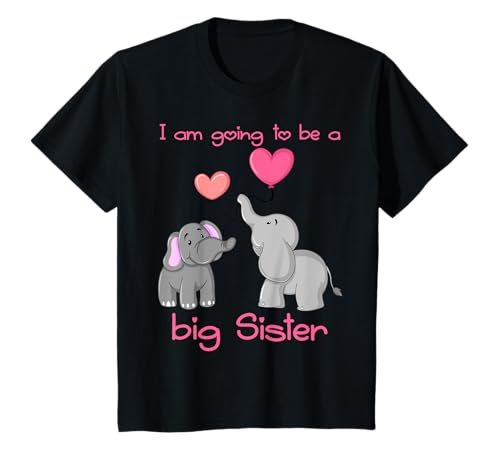 Kinder I am going to be a big sister T-Shirt von I am going to be a big sister