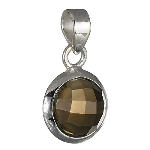 I-be, Rauchquarz facettiert Edelstein Anhänger, 925 Silber, im Geschenketui, 205021/10 I-be, Rauchquarz facettiert Edelstein Anhänger, 925 Silber, im Geschenketui, 205021/10 von I-be