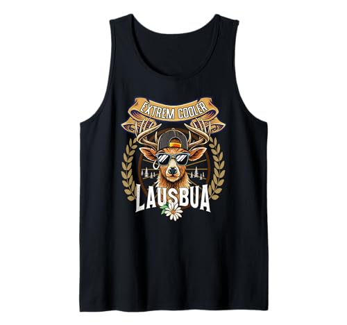 Herren Lausbua Hirsch Lederhose Kinder Trachten Herren Lausbua Tank Top Herren Lausbua Hirsch Lederhose Kinder Trachten Herren Lausbua Tank Top von I bin a bayrischer Lausbua Herren Jungen