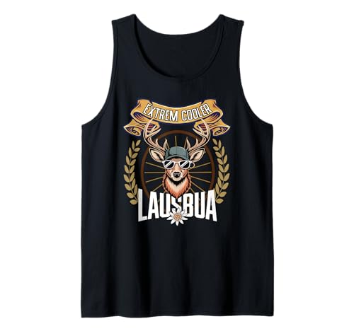 Herren Lausbua Hirsch Lederhose Kinder Trachten Herren Lausbua Tank Top Herren Lausbua Hirsch Lederhose Kinder Trachten Herren Lausbua Tank Top von I bin a bayrischer Lausbua Herren Jungen