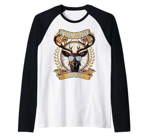 Extrem Cooler Lausbua Hirsch Lederhose Kinder Trachten Raglan Extrem Cooler Lausbua Hirsch Lederhose Kinder Trachten Raglan von I bin a bayrischer Lausbua Herren