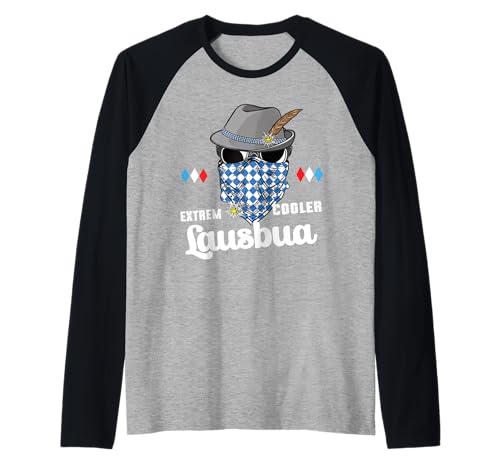 Extrem Cooler Lausbua Herren Trachten Kinder Tracht Raglan von I bin a bayrischer Lausbua Lederhose Jungs