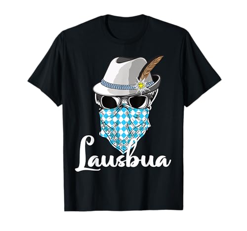 Lausbua Lederhose Hut Kinder Trachten Herren Wiesn Outfit T-Shirt Lausbua Lederhose Hut Kinder Trachten Herren Wiesn Outfit T-Shirt von I bin a bayrischer Lausbua Lustige Ersatz Tracht