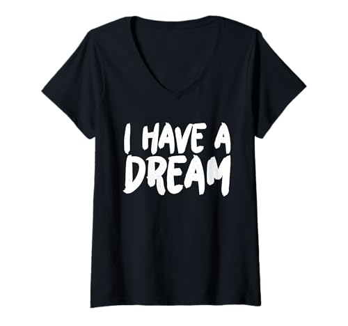 Damen I have a Dream T-Shirt mit V-Ausschnitt Damen I have a Dream T-Shirt mit V-Ausschnitt von I have a Dream