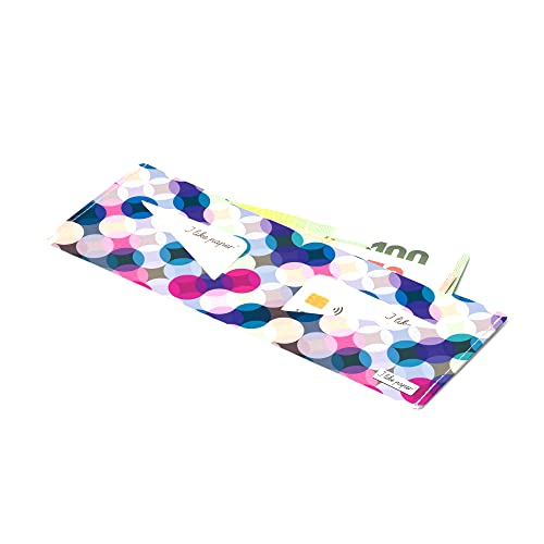 I like paper – Multiply – Pappwallet/Portemonnaie/Geldbörse aus Tyvek® - ohne Reißverschluss - mit Geldscheinfach und 2 Kreditkartenfächer - reissfest - wasserabweisend - Made in Germany von I like paper