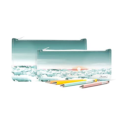 I like paper – Federmappe/Federtasche/Stiftemappe aus Tyvek® - reissfest - wasserabweisend – mit Reißverschluss/Zipper von I like paper