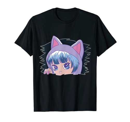 Anime Cat Girl Cute Japanese Manga Girl Anime Liebhaber Teenager T-Shirt von I love Anime Japanese Manga Kawaii Anime Gift