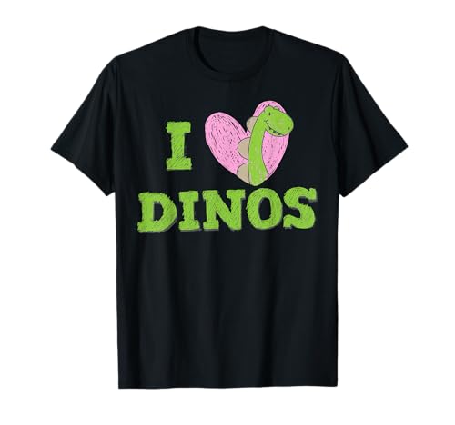 Süßer Rawr, ich liebe Dinos, ich liebe Dinosaurierliebhaber, Jungen und Mädchen T-Shirt Süßer Rawr, ich liebe Dinos, ich liebe Dinosaurierliebhaber, Jungen und Mädchen T-Shirt von I love Dinosaurs heart theme apparel