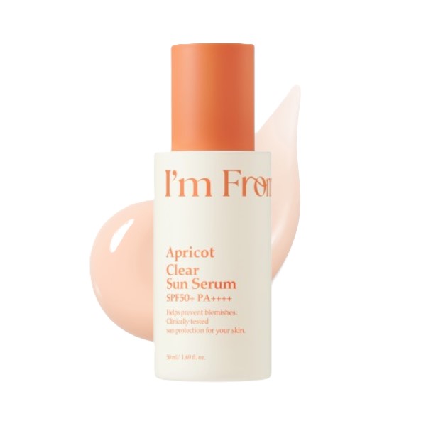 I'm From - Apricot Clear Sun Serum SPF50+ PA++++ - 50ml von I'm From