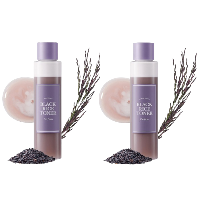 I'm From - Black Rice Toner - 150ml (2ea) Set von I'm From