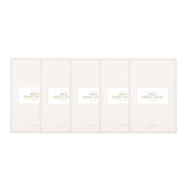 I'm From - Rice Sheet Mask - 5stücke von I'm From