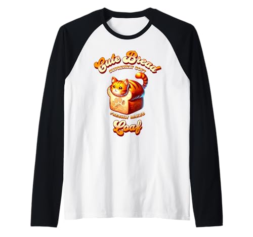 Brotlaib Kitty Lazy Kids Katzenfreund niedliches Kawaii-Kätzchen Raglan Brotlaib Kitty Lazy Kids Katzenfreund niedliches Kawaii-Kätzchen Raglan von I'm Lazy Kitty Graphic Teen Girls Lazy Cat Merch