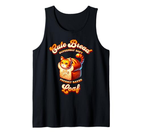 Brotlaib Kitty Lazy Kids Katzenfreund niedliches Kawaii-Kätzchen Tank Top Brotlaib Kitty Lazy Kids Katzenfreund niedliches Kawaii-Kätzchen Tank Top von I'm Lazy Kitty Graphic Teen Girls Lazy Cat Merch