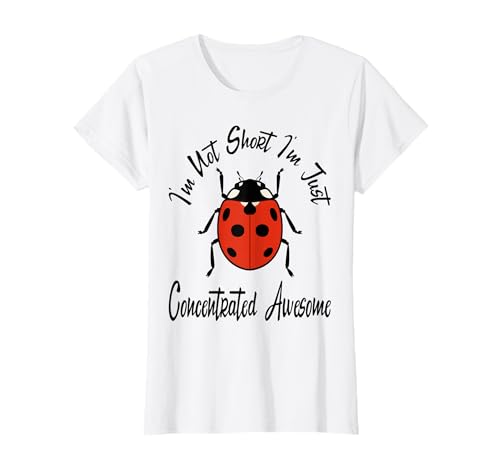 Ich Bin Nicht klein, ich Bin nur konzentriert Fantastisches lustiges kurzes Mädchen T-Shirt von I'm Not Short I'm Just Concentrated Awesome Cute